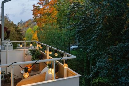 Balkong eller utsiktsbild