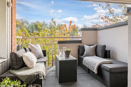 Balkong eller utsiktsbild