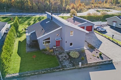 Illustrerad karta över fastigheten eller området