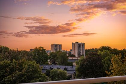 Balkong eller utsiktsbild