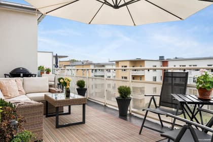 Balkong eller utsiktsbild