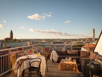 Balkong eller utsiktsbild