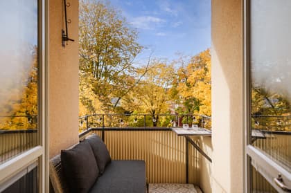 Balkong eller utsiktsbild