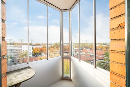 Balkong eller utsiktsbild