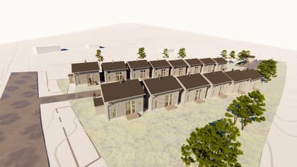 Illustrerad karta över fastigheten eller området