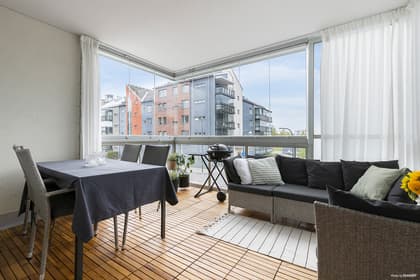 Balkong eller utsiktsbild