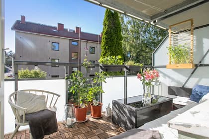 Balkong eller utsiktsbild