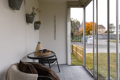 Balkong eller utsiktsbild