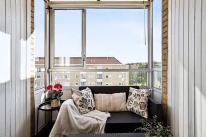 Balkong eller utsiktsbild