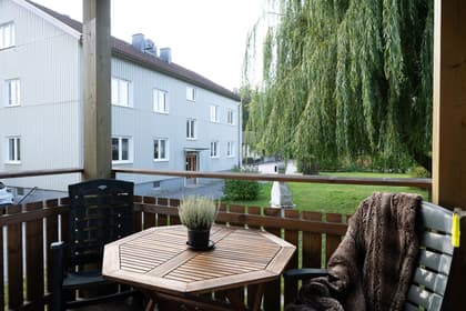 Balkong eller utsiktsbild