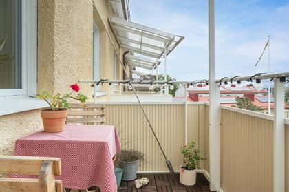 Balkong eller utsiktsbild