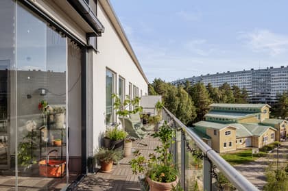 Balkong eller utsiktsbild