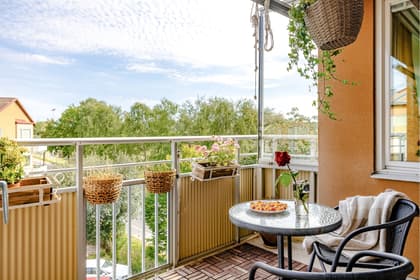 Balkong eller utsiktsbild