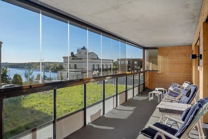 Balkong eller utsiktsbild