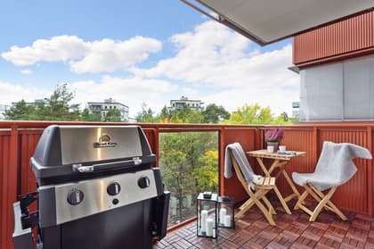 Balkong eller utsiktsbild