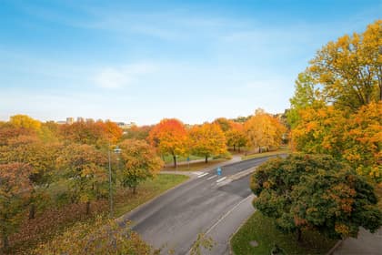 Balkong eller utsiktsbild