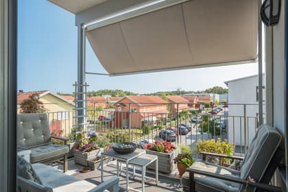 Balkong eller utsiktsbild