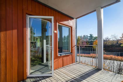 Balkong eller utsiktsbild