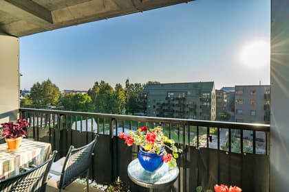 Balkong eller utsiktsbild