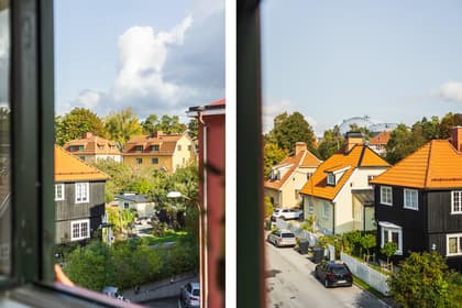 Balkong eller utsiktsbild