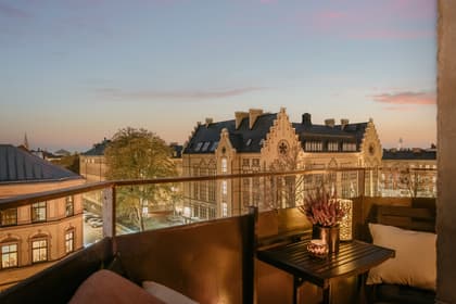 Balkong eller utsiktsbild