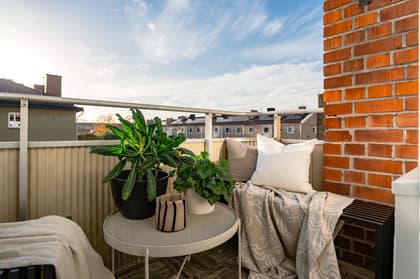 Balkong eller utsiktsbild