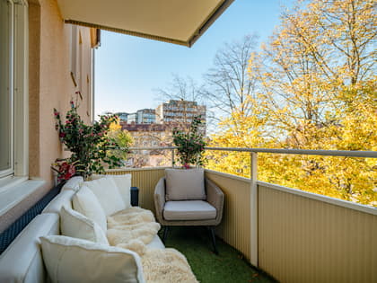 Balkong eller utsiktsbild