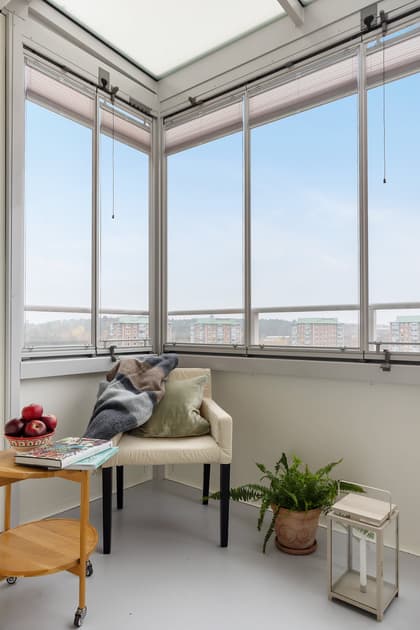 Balkong eller utsiktsbild