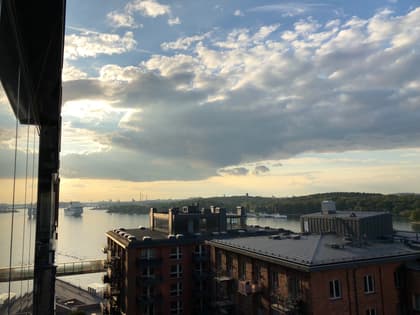 Balkong eller utsiktsbild