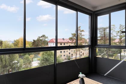 Balkong eller utsiktsbild