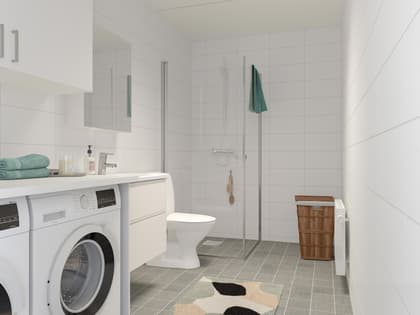Tvättstuga/badrum