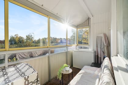 Balkong eller utsiktsbild