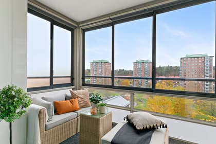 Balkong eller utsiktsbild