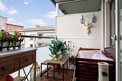 Balkong eller utsiktsbild