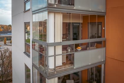 Balkong eller utsiktsbild