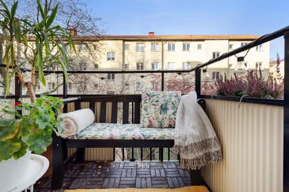 Balkong eller utsiktsbild