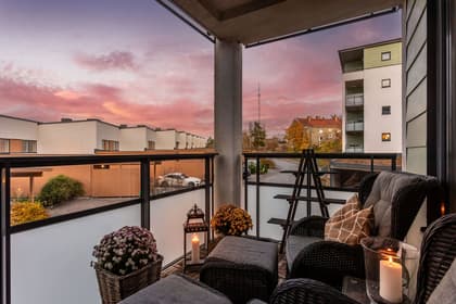 Balkong eller utsiktsbild