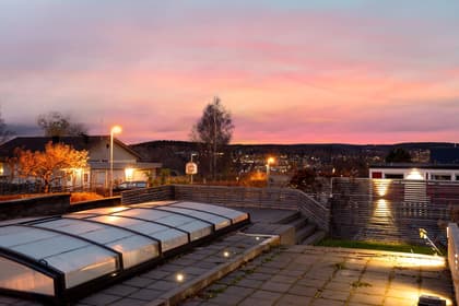 Balkong eller utsiktsbild