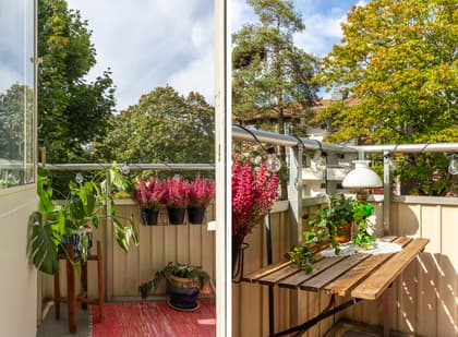 Balkong eller utsiktsbild