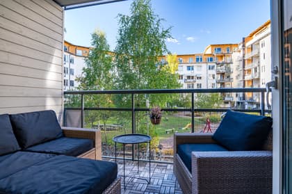 Balkong eller utsiktsbild