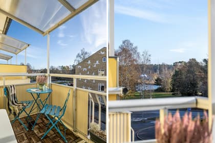 Balkong eller utsiktsbild