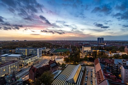 Balkong eller utsiktsbild