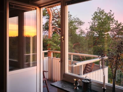 Balkong eller utsiktsbild