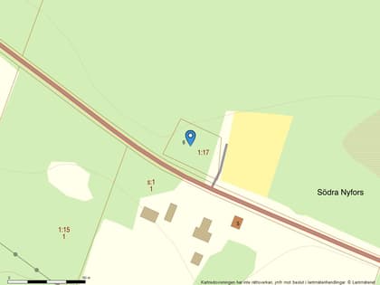 Illustrerad karta över fastigheten eller området