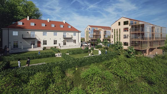 Brf Parkvillan, Ystad