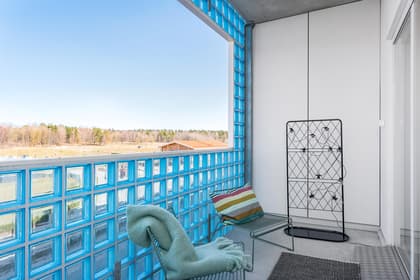 Balkong eller utsiktsbild