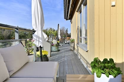 Balkong eller utsiktsbild