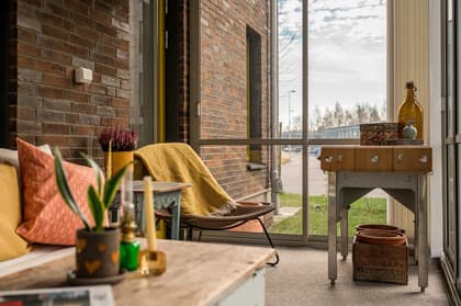 Balkong eller utsiktsbild