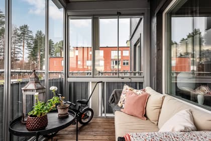 Balkong eller utsiktsbild