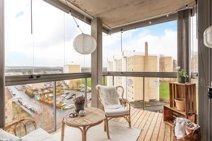 Balkong eller utsiktsbild